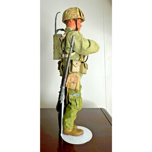 Marine Communication Ground Military Radio Weapon Action Figure1998 Mattel 12" - Picture 7 of 9